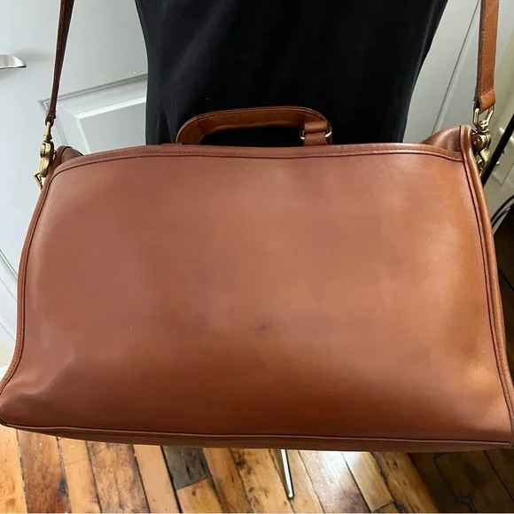 Vintage Coach Harrison Brown Leather Briefcase 5283 - Picture 12 of 16